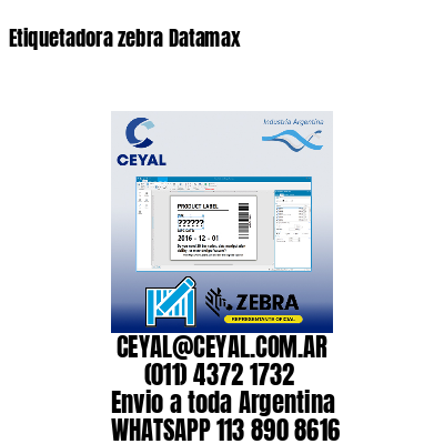 Etiquetadora zebra Datamax