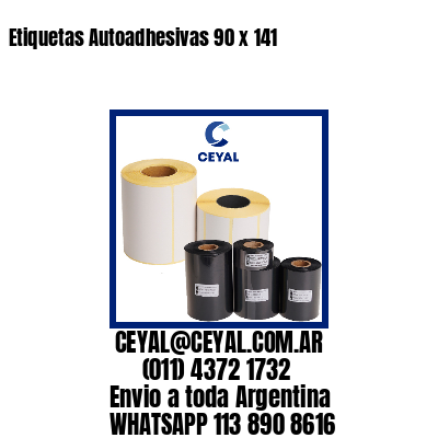 Etiquetas Autoadhesivas 90 x 141