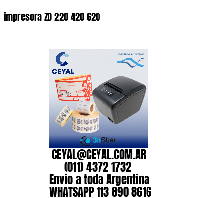 impresora ZD 220 420 620