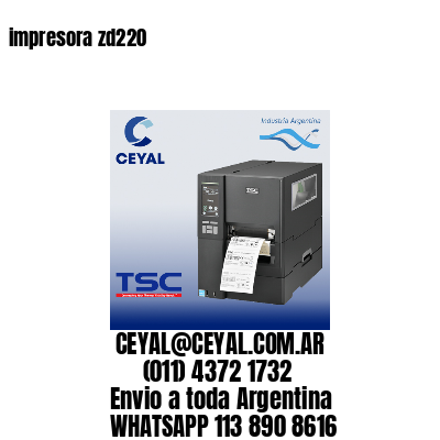 impresora zd220