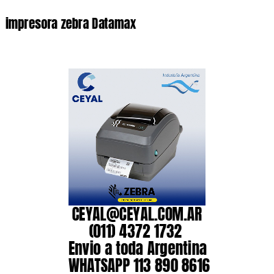 impresora zebra Datamax