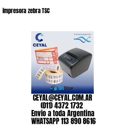 impresora zebra TSC