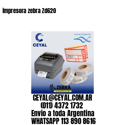 impresora zebra Zd620