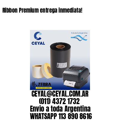 Ribbon Premium entrega inmediata!