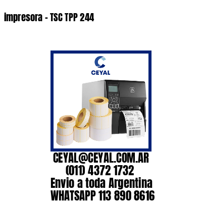 impresora – TSC TPP 244