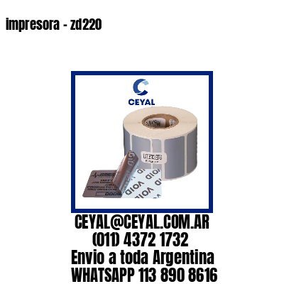 impresora – zd220