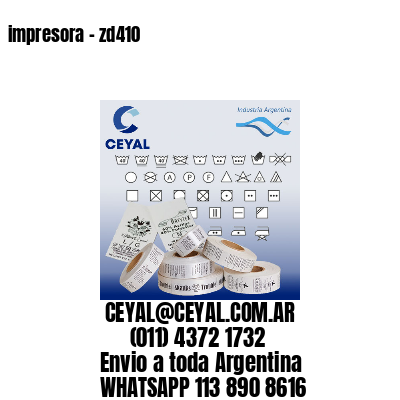 impresora – zd410