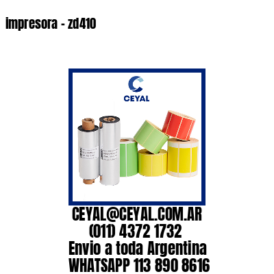 impresora – zd410