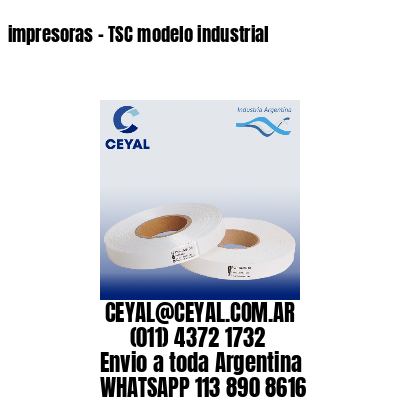 impresoras – TSC modelo industrial