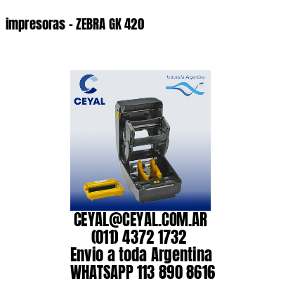 impresoras – ZEBRA GK 420