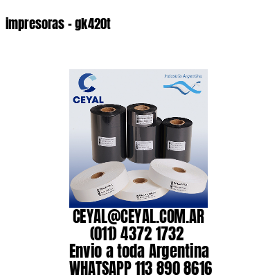 impresoras – gk420t