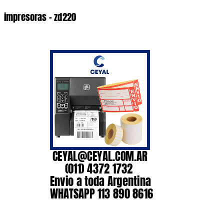 impresoras – zd220