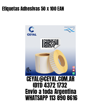 Etiquetas Adhesivas 50 x 100 EAN