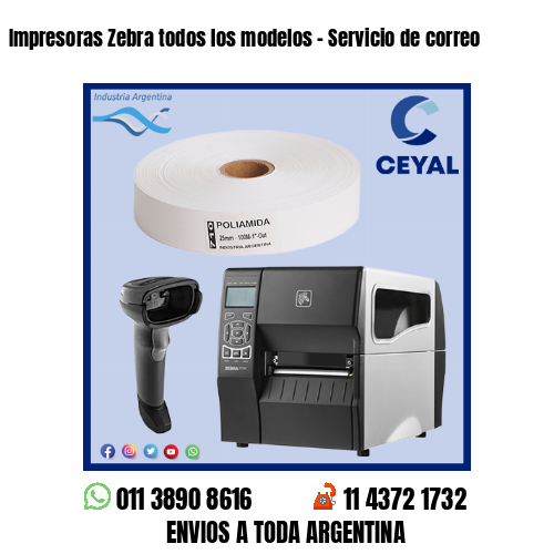 Impresoras Zebra todos los modelos – Servicio de correo