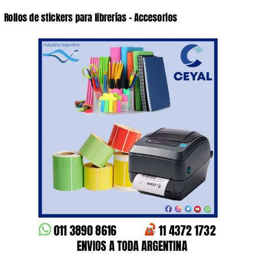 Rollos de stickers para librerías – Accesorios