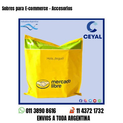 Sobres para E-commerce – Accesorios