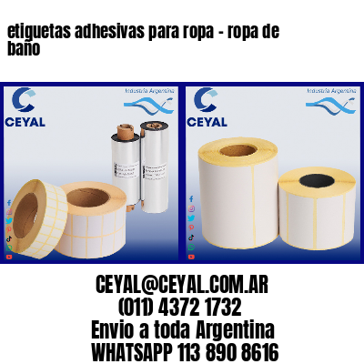 etiquetas adhesivas para ropa – ropa de baño