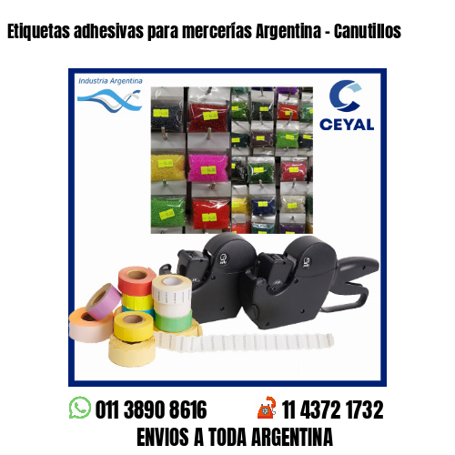 Etiquetas adhesivas para mercerías Argentina – Canutillos