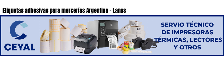 Etiquetas adhesivas para mercerías Argentina - Lanas