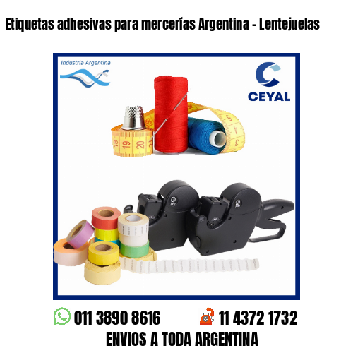 Etiquetas adhesivas para mercerías Argentina – Lentejuelas
