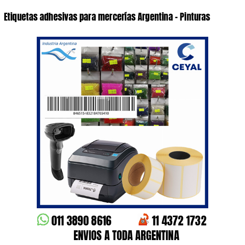 Etiquetas adhesivas para mercerías Argentina – Pinturas