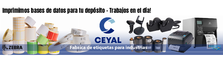 Imprimimos bases de datos para tu depósito - Trabajos en el día!