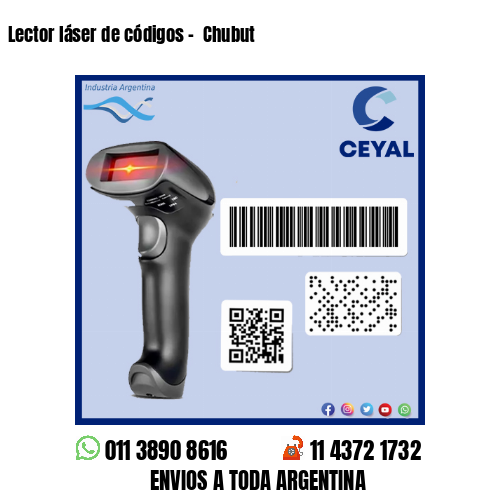 Lector láser de códigos –  Chubut