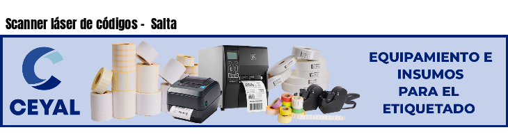 Scanner láser de códigos -  Salta