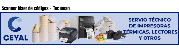Scanner láser de códigos - Tucuman