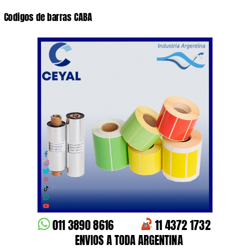 Codigos de barras CABA