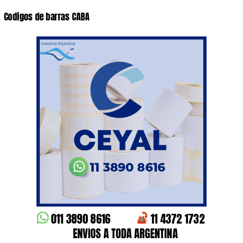 Codigos de barras CABA 