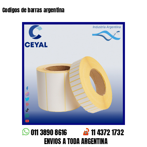 Codigos de barras argentina