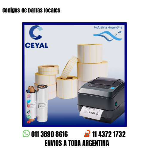 Codigos de barras locales