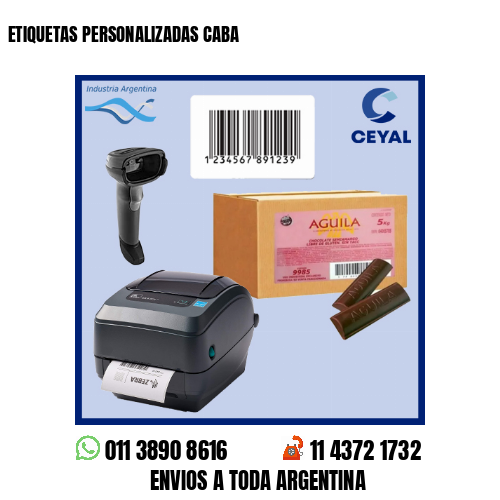 ETIQUETAS PERSONALIZADAS CABA
