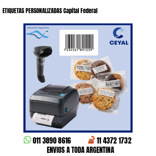 ETIQUETAS PERSONALIZADAS Capital Federal