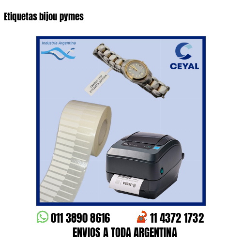 Etiquetas bijou pymes