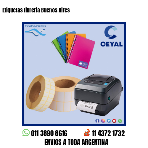 Etiquetas librería Buenos Aires