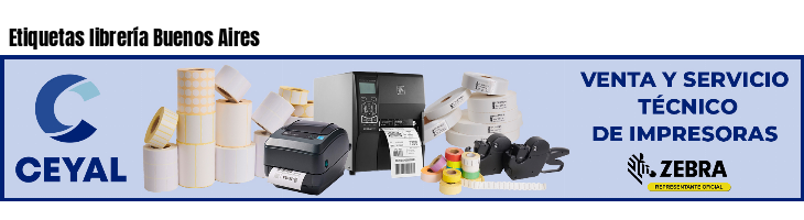 Etiquetas librería Buenos Aires