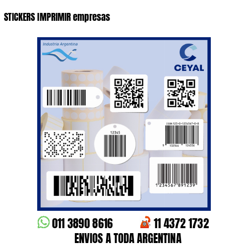 STICKERS IMPRIMIR empresas