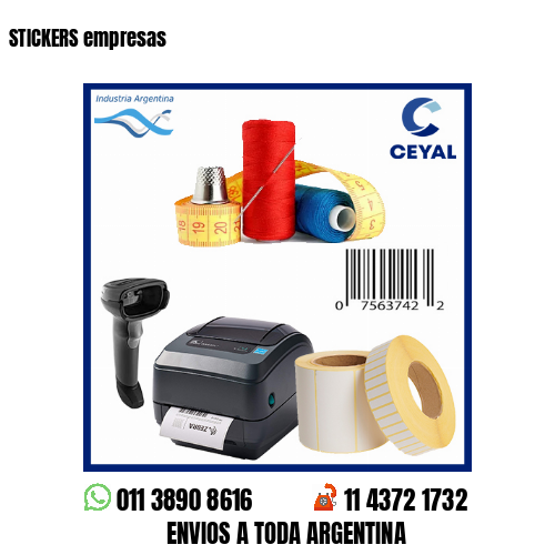 STICKERS empresas