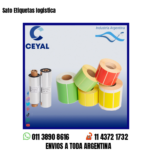 Sato Etiquetas logistica