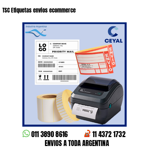 TSC Etiquetas envios ecommerce