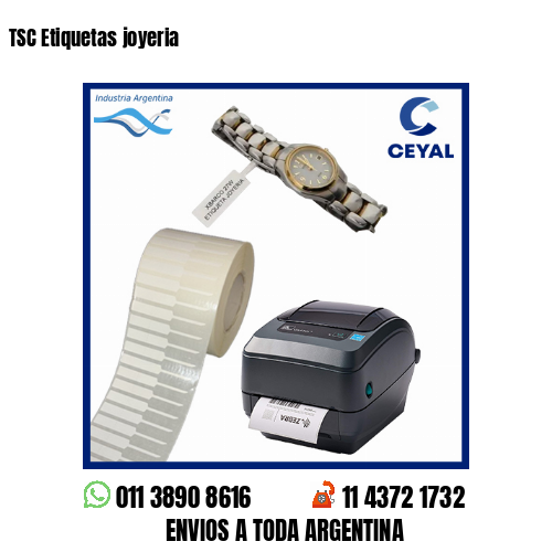 TSC Etiquetas joyeria