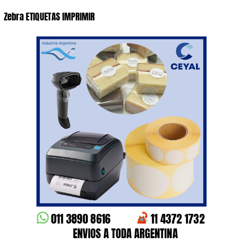 Zebra ETIQUETAS IMPRIMIR