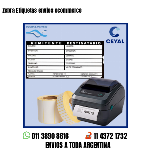 Zebra Etiquetas envios ecommerce