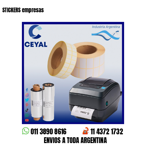 STICKERS empresas