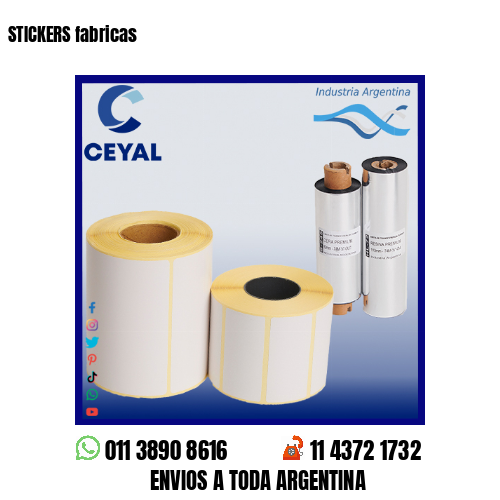 STICKERS fabricas