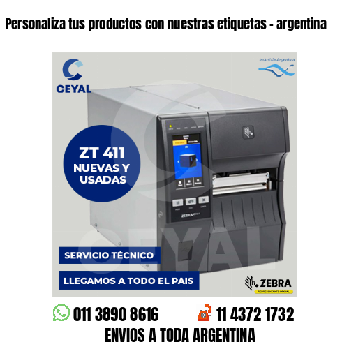 Personaliza tus productos con nuestras etiquetas – argentina