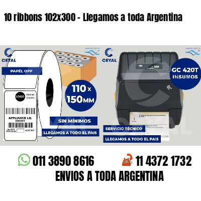10 ribbons 102x300 - Llegamos a toda Argentina