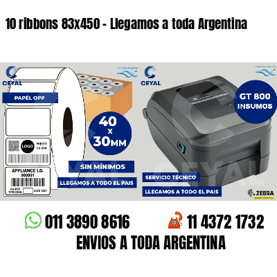 10 ribbons 83x450 - Llegamos a toda Argentina
